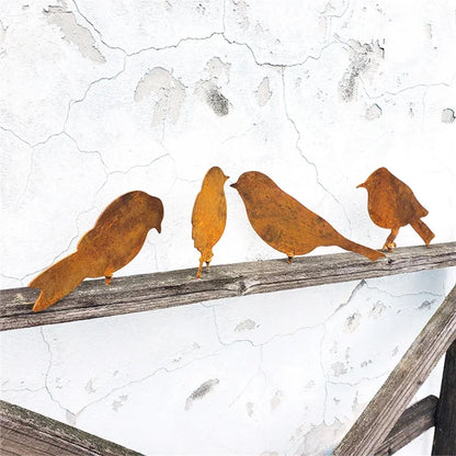 Laser-Cut Bird Silhouette Set