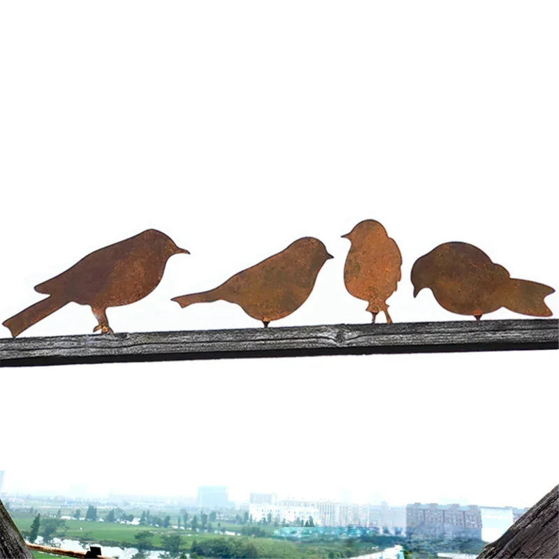 Laser-Cut Bird Silhouette Set