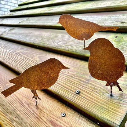 Laser-Cut Bird Silhouette Set